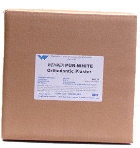 Pur-White Orthodontic Plaster - 50 lbs