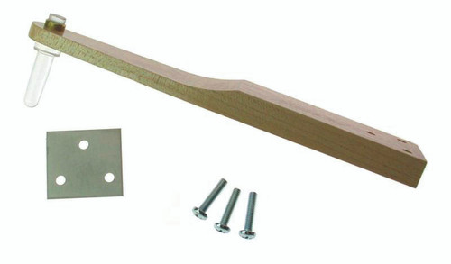 Wood Bracket w/plastic earpost (pair)