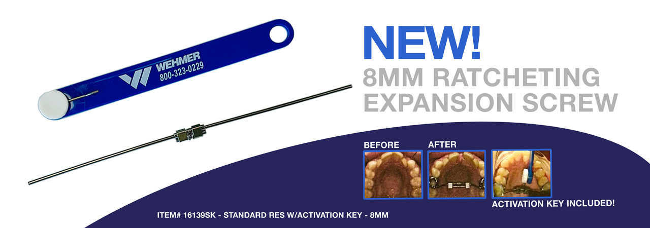 8mm ratcheting expansion screw