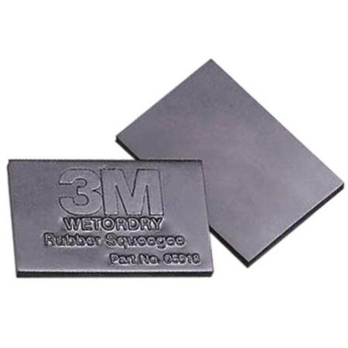 3M Wetordry Small Rubber Squeegee - 3 Inch x 2 Inch