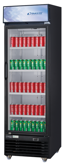 DSM-19R Commercial Single Glass Swing Door Merchandiser Refrigerator