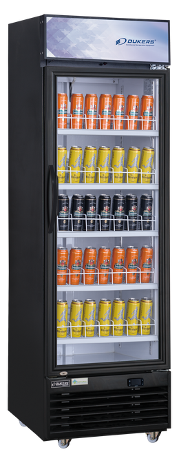 DSM-19R Commercial Single Glass Swing Door Merchandiser Refrigerator