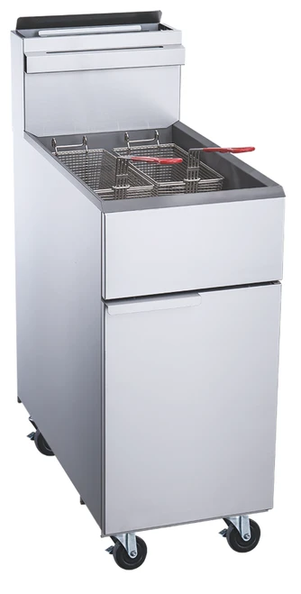 Dukers DCF3-NG commercial natural gas fryer