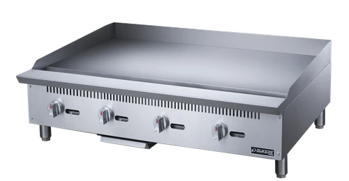 Dukers DCGT48 48-inch commercial griddle front view