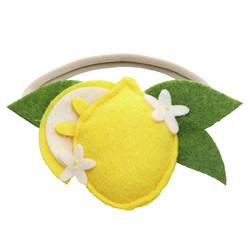 Felt Headband - Lemon