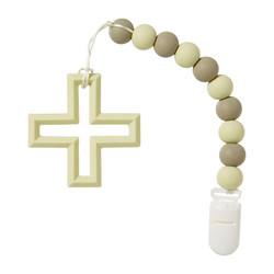 Cross Silicone Teether