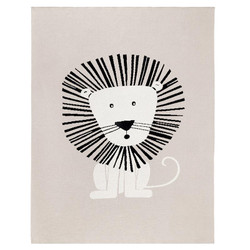 Knit Blanket - Lion