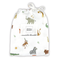 	Swaddle - Multi Color Safari