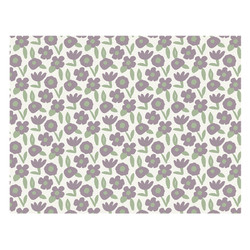 Baby Blanket - Purple Floral