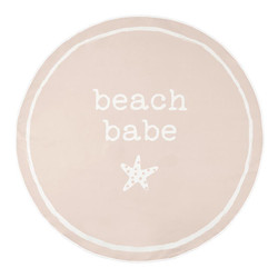 Quick Dry Round Towel - Beach Babe