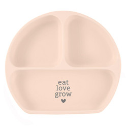 Silicone Plate - Eat. Love. Grow.