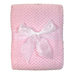 Fleece Blanket - Pink Corn