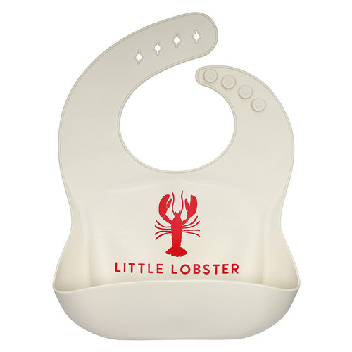 Silicone Bib - Lobster