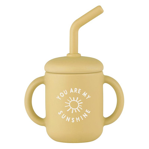 Silicone Sippy Cup - You Are My Sunshine