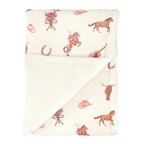 Cozy Blankets - Wild West Cowboy