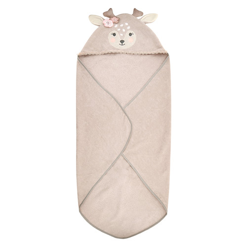 Hooded Towel - Fawn