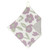 Plush Pacifier Blankie - Purple Floral