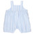 Bubble Overall Romper - Lobster