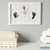 Baby's First Handprint and Footprint Frame