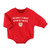 Sweatshirt Romper - Beary First Christmas