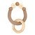 Silicone Teether - Brown Horseshoe