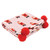 Plush Blanket - Santa Bear + Red Stripes