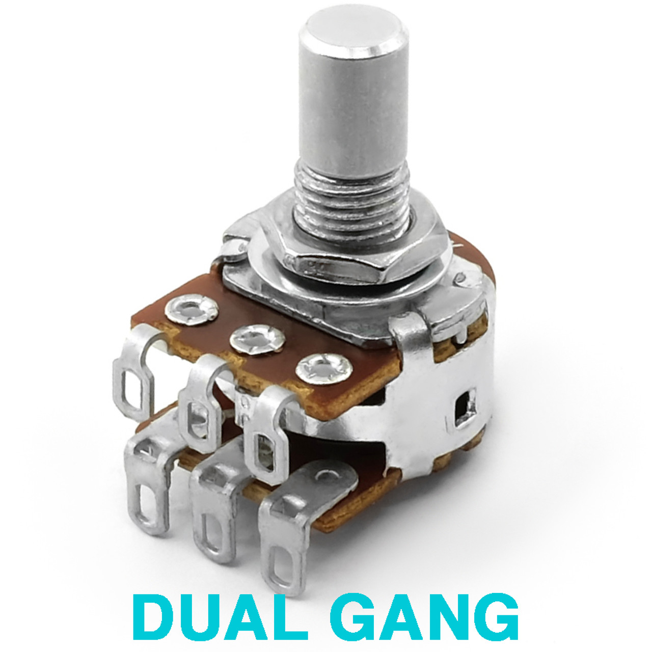 Dual Gang Potentiometer for Stereo Signal | 1/4