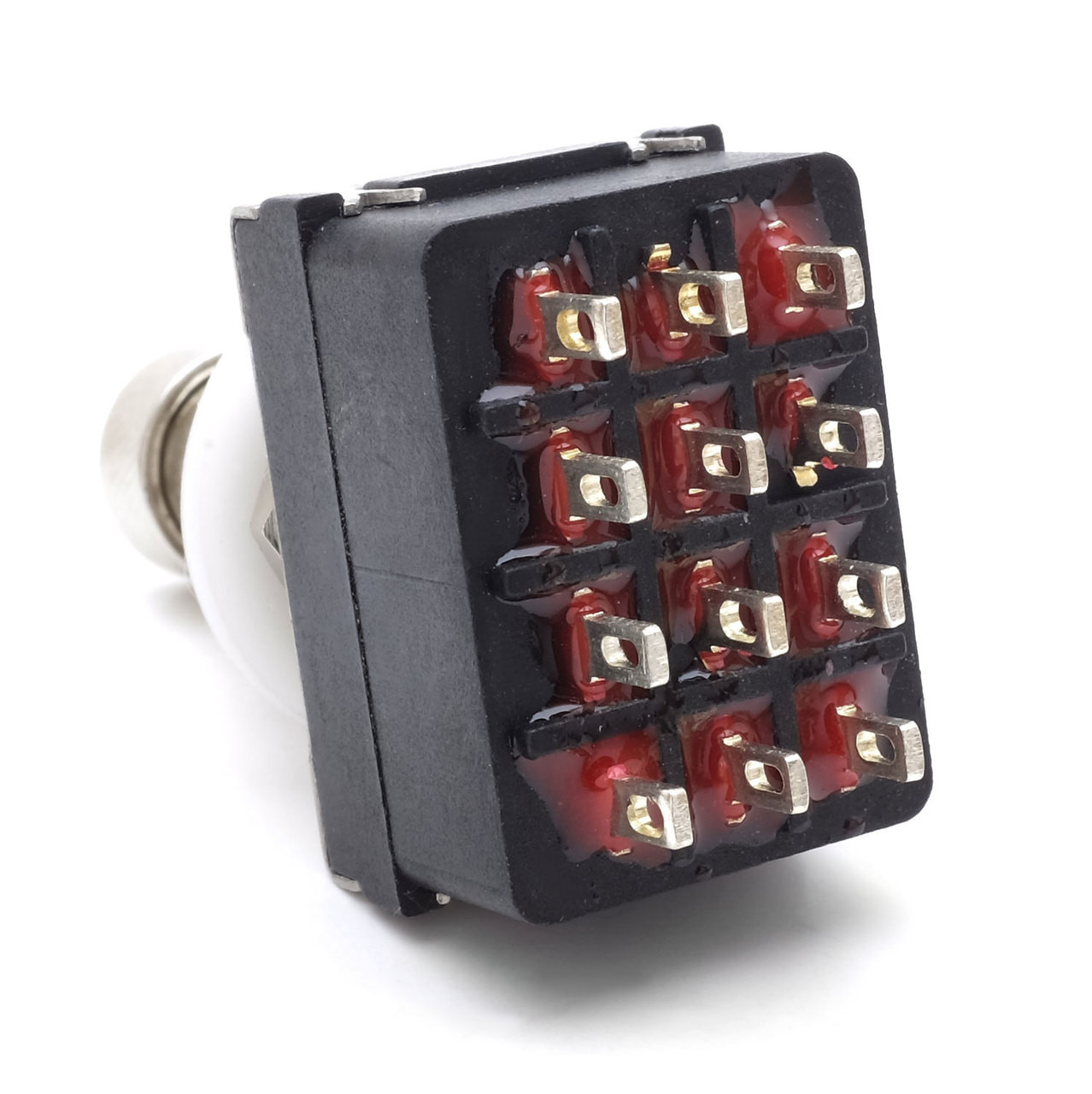 4PDT Latched Foot Switch - Solder Lugs - Love My Switches