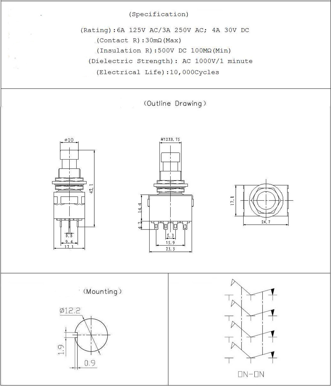 UFS4】 UNLATCH FOOT SWITCH 4(アンラッチ) ４系統 UNLATCH FOOT SWITCH 4 | LAGOON SOUND