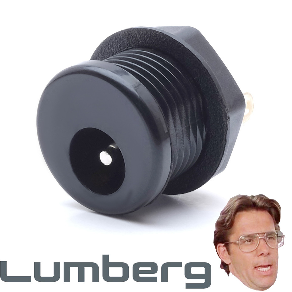 Authentic Lumberg DC Power Jack | Switched 2.1mm Power Jack
