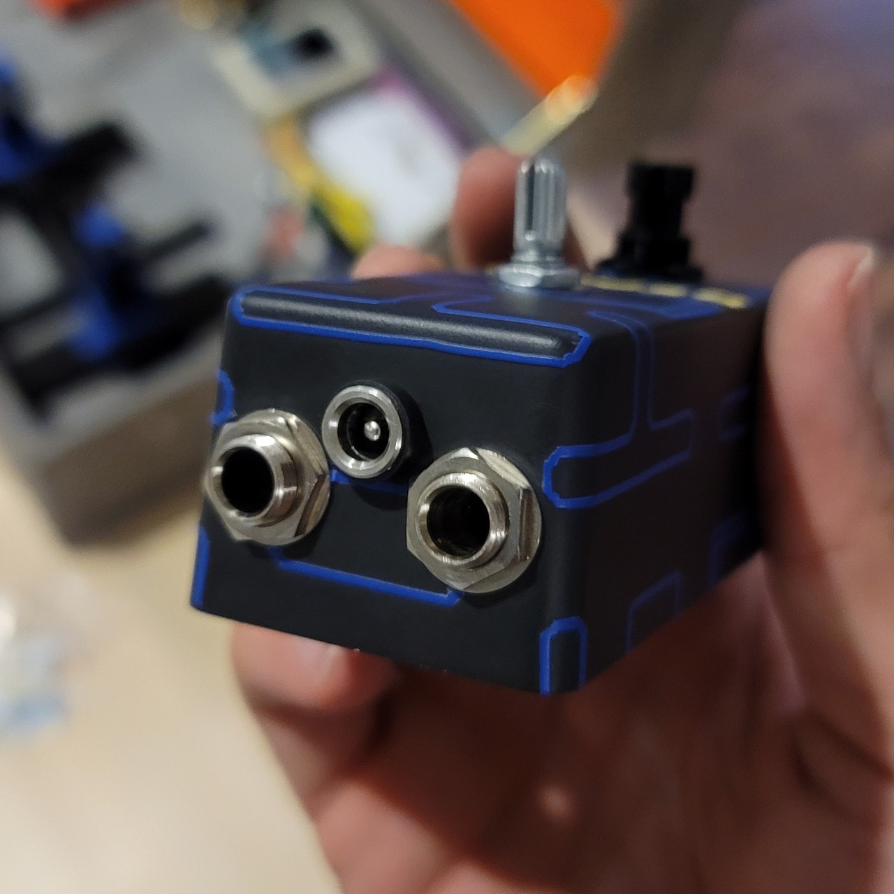 D-CUSTOM Distron＆MT-2＆HAMMOND 1590A 1590A Enclosure Pedal