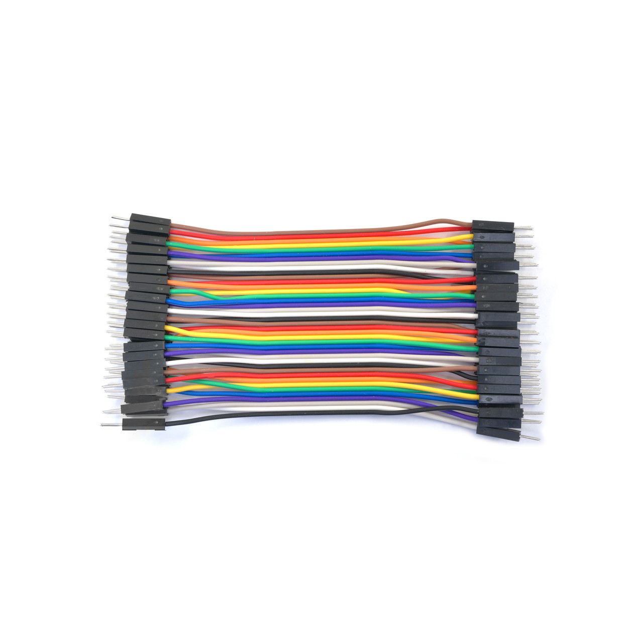 Jumper Wire Ribbon Set  40 Pins Male-to-Male Breadboarding