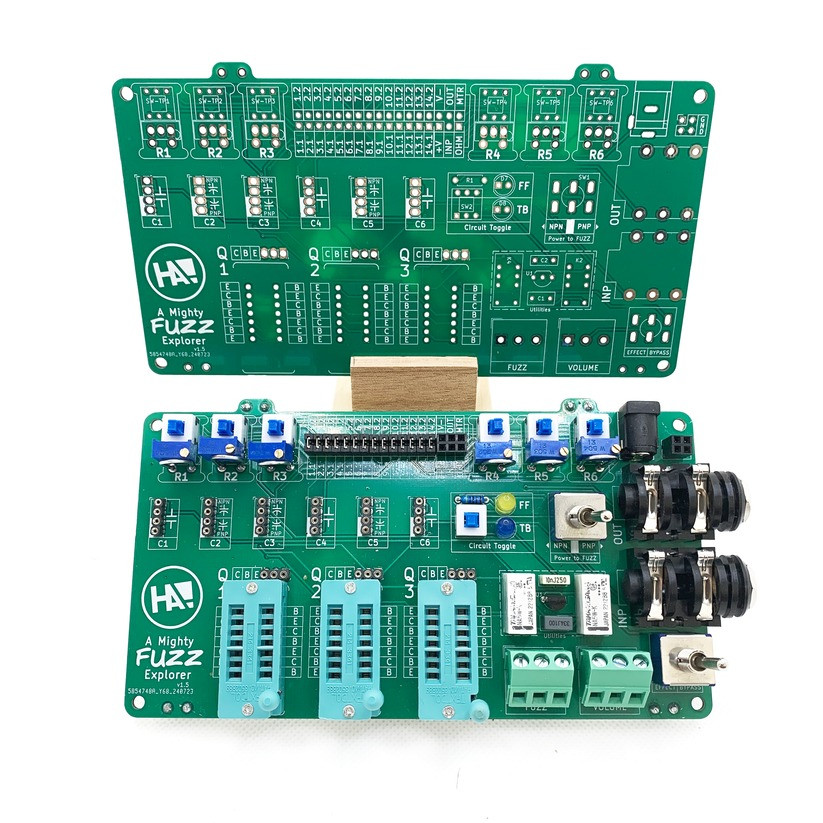 Fuzz Pedal Prototyping Kit | Fuzz Face Circuit