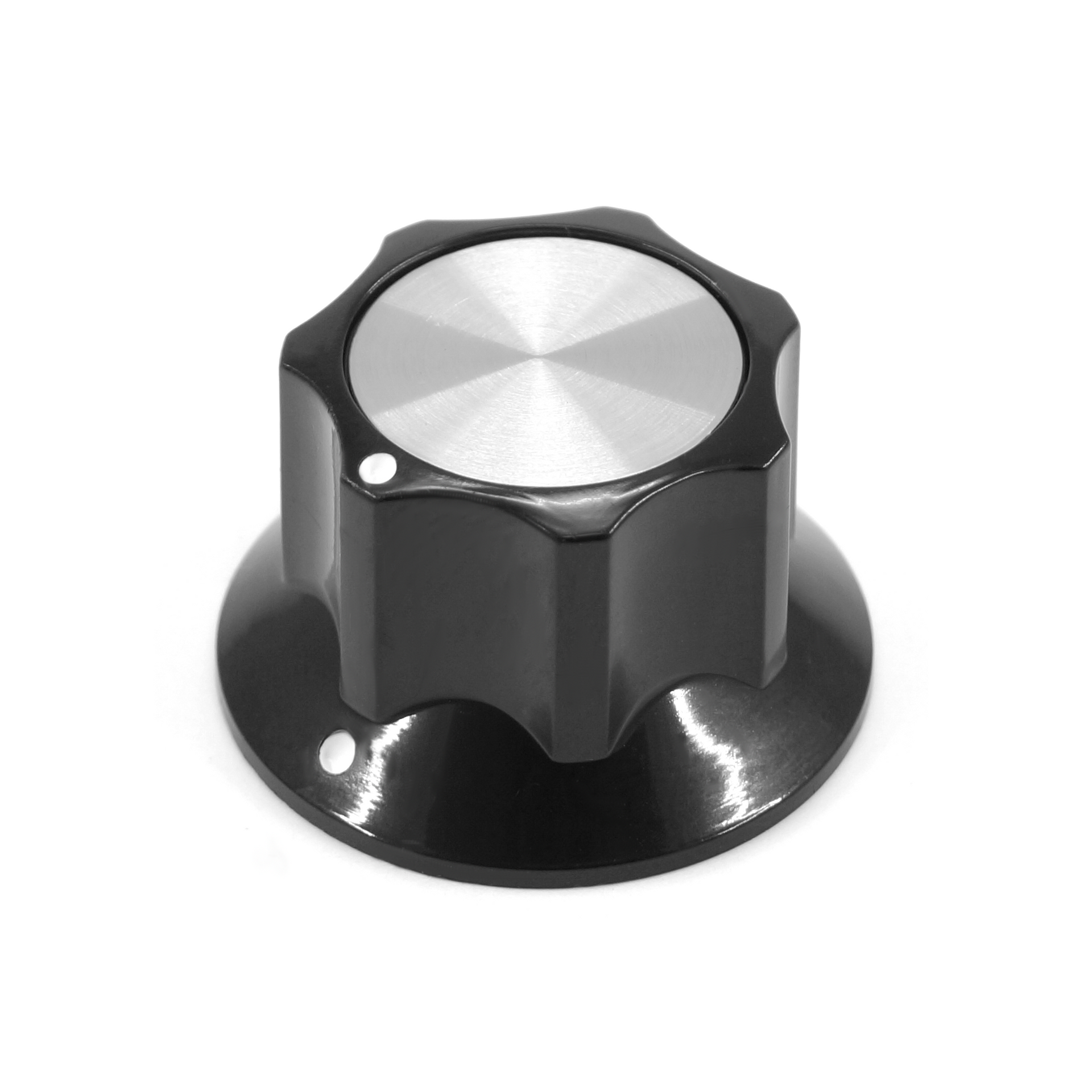 26mm Mirror Cap Knob with Dot Indicator Synth Pointer