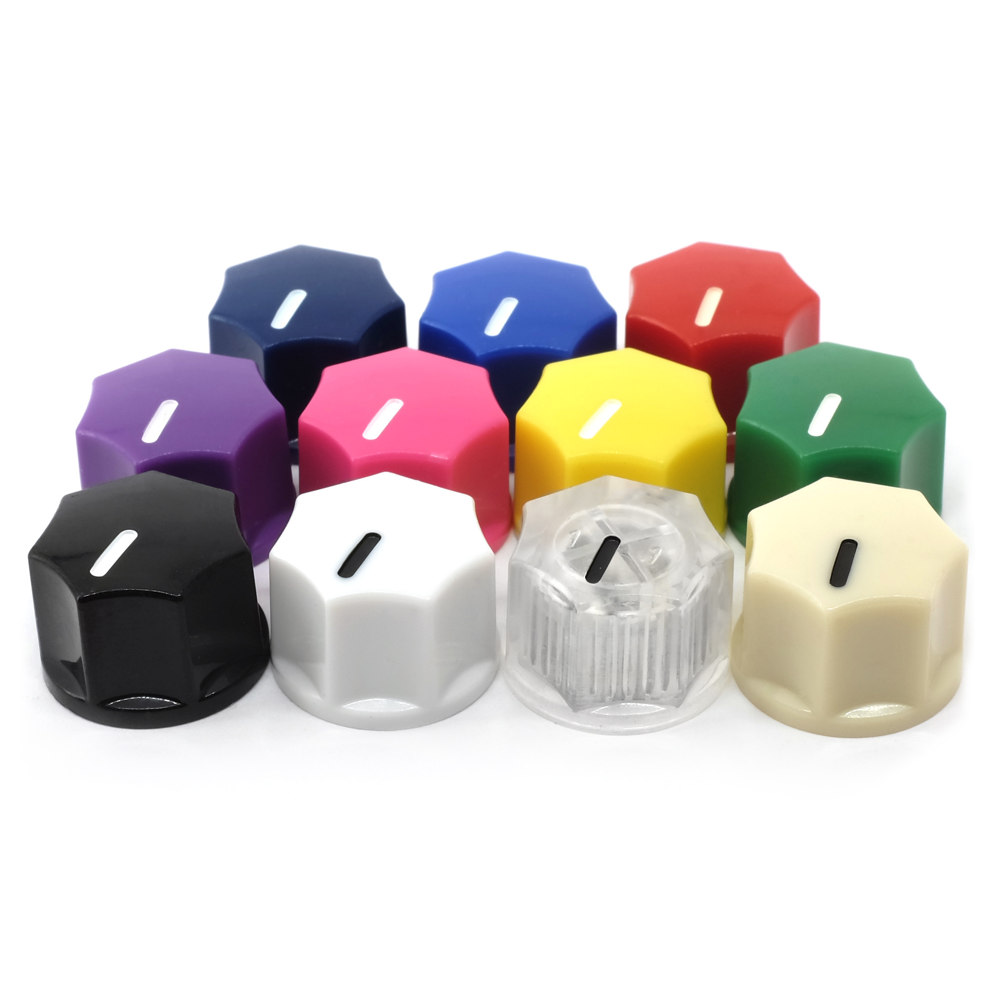 10 Inserti In Ottone Per Manopole USA 1/4 | Per Basso Jazz, J, Stile 10 Inserti In Ottone Per Manopole USA 1/4 | Per Basso Jazz, J, Stile