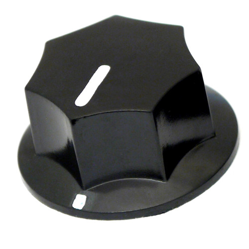 Black MXR style knob - 33mm
