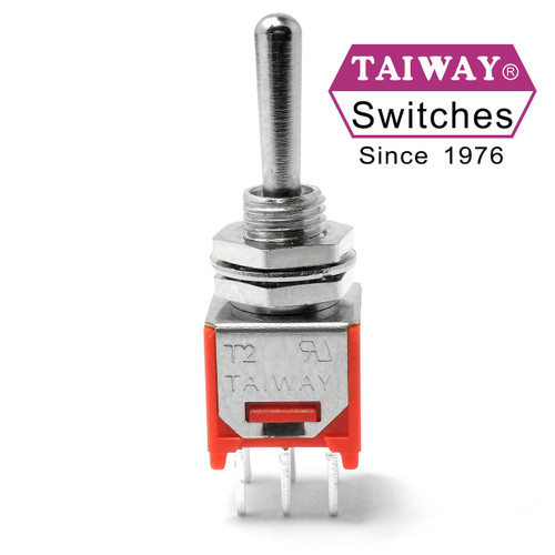 On-Off-On Subminiature Sub Mini Toggle Switch SPDT 