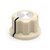 Cream Boss Style Knob in Color - 1/4" Smooth Shaft (20mm OD)