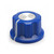 Blue Boss Style Knob in Color - 1/4" Smooth Shaft (20mm OD)