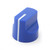 Blue 1611 guitar pedal knob