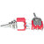 SPDT On Off On Switch - Solder Lugs - Long Shaft toggle switch for guitar and bass effects pedals