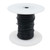 Black PVC coated hook-up wire - 24 gauge - 100 foot spool