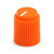 Orange Mini Brutalist Knob (13.5mm OD)