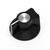 Black Synth Pointer Moog Style Knob - 1/4" Smooth Shaft (28.5mm)