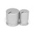 Silver Barrel Knob in two sizes for 1/4" smooth shaft potentiometers Silver Barrel Knob in two sizes for 1/4" smooth shaft potentiometers