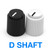 Color options for Mini Brutalist Knob - D-shaft potentiometers - 13.5mm OD