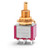 Taiway DPDT - On On On Switch - Solder Lug - Short Shaft - Gold Plated