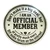 Silver foil color - DIY Audio - Official Member Sticker - 3.5" Badge Vinyl 