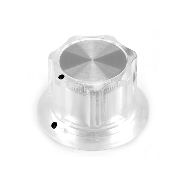 26mm Mirror Cap Knob with Dot Indicator Synth Pointer