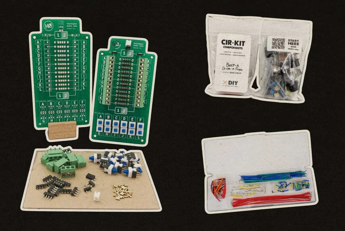 Builder's Brew: Tinker, experiment, and summon up new sounds with this complete circuit-building project and component-swapping kit, all for 25% off.